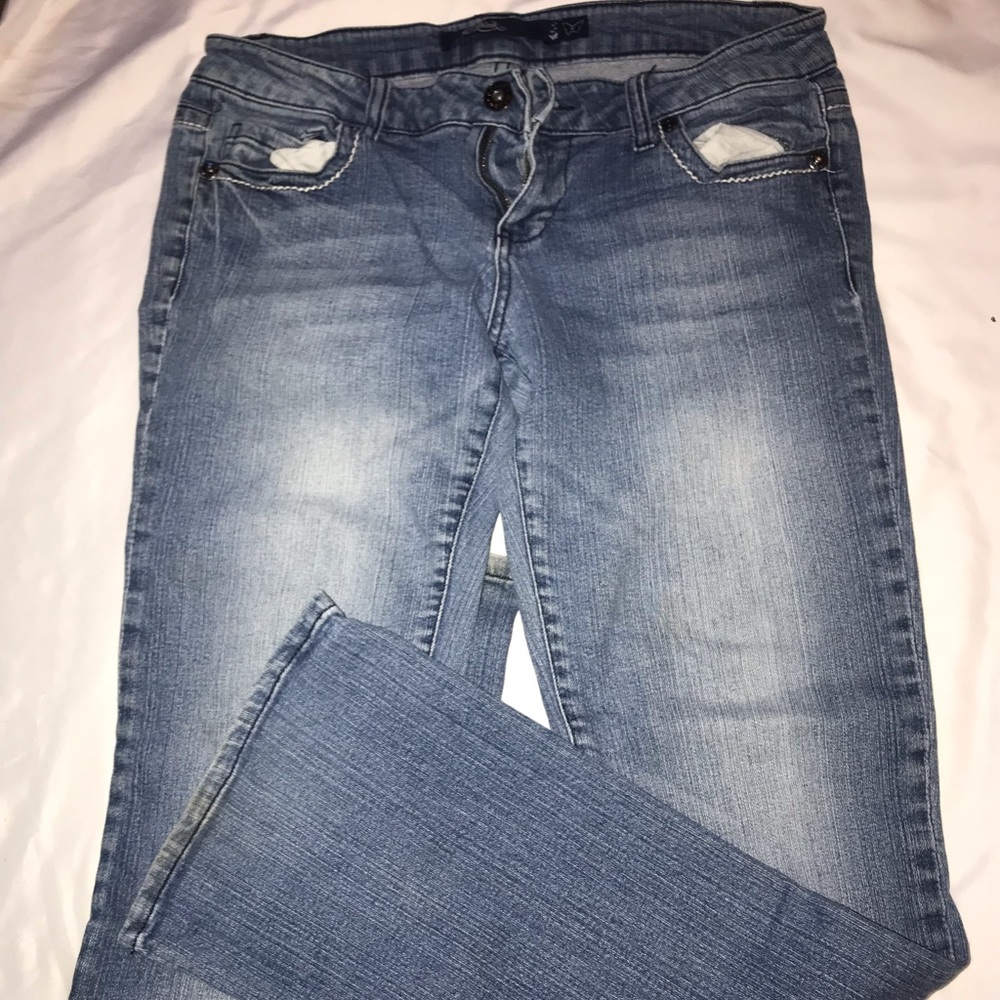 CPink Denim Jeans Size 9